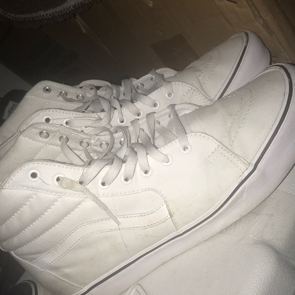 White high top vans - Picture 1 of 1